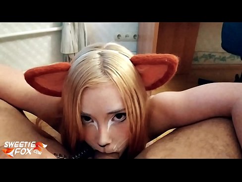 ❤️ Kitsune swallow dick and cum in her mouth ☑  Sex at us en-us.allo-sex.ru ❌️❤